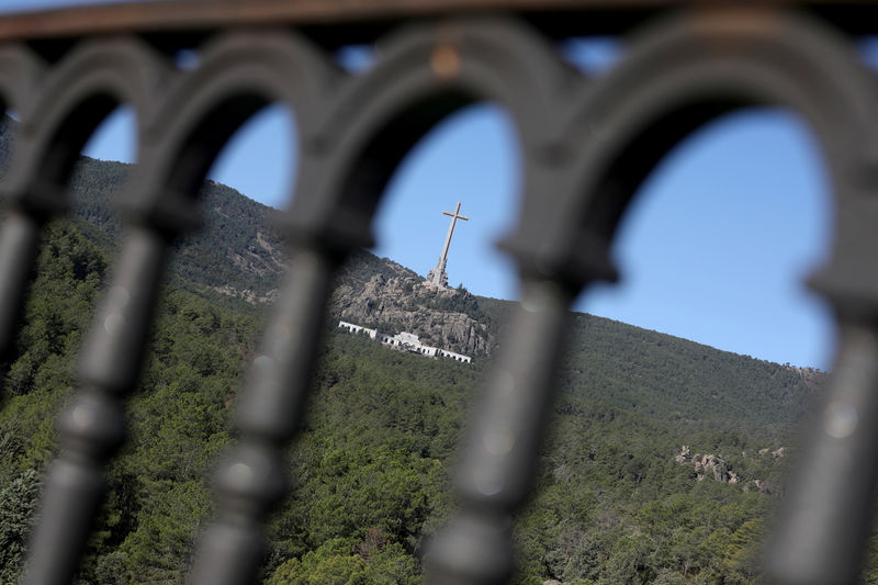 © Reuters. Vista general de El Valle de los Caídos