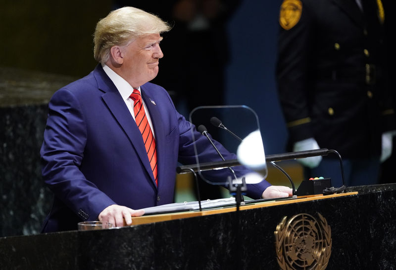 Trump's China trade rhetoric turns harsh at U.N., says won't take 'bad deal'