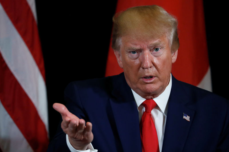 Trump says impeachment inquiry could derail trade deal, Mexico markets slump