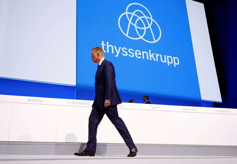 Thyssenkrupp proceeds with elevator sale after CEO switch: sources
