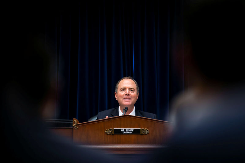 © Reuters. Joseph Maguire, acting director of national intelligence, testifies during a House Permanent Select Committee on Intelligence, on Capitol Hill in Washington