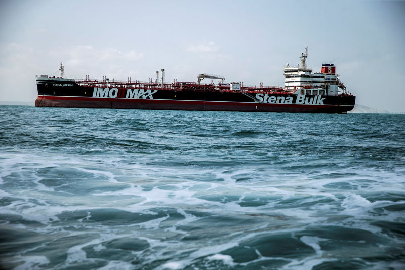 El petrolero británico capturado en junio zarpa del puerto iraní