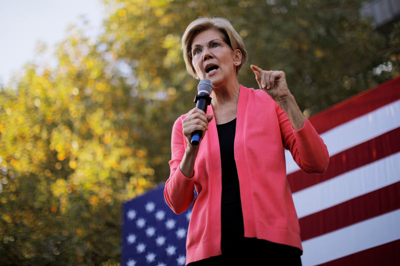 Democratic presidential candidate Warren beefs up anti-corruption plan