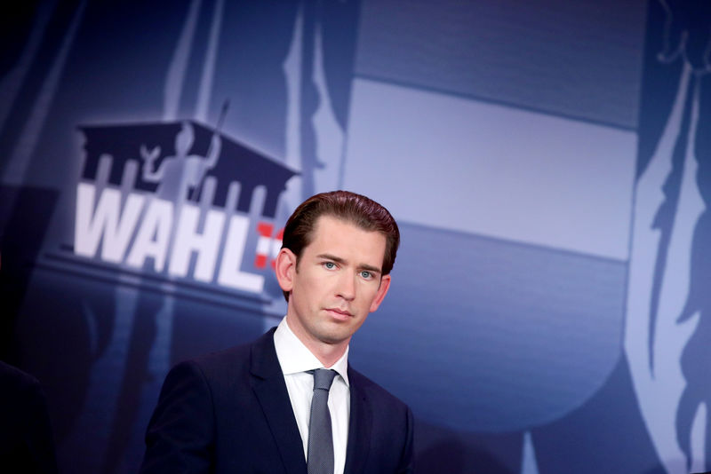 © Reuters. المحافظون يفوزون في انتخابات النمسا لكنهم بحاجة لتشكيل ائتلاف