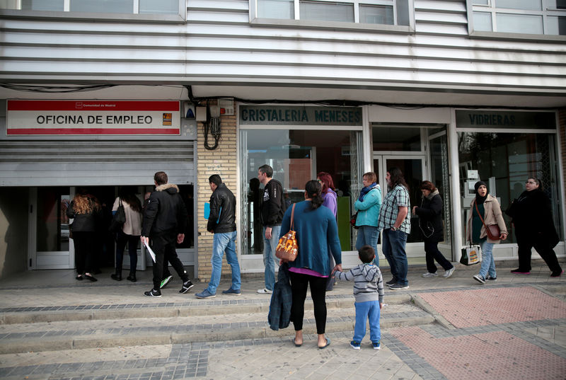 © Reuters. ユーロ圏失業率、8月は7.4％　10年超ぶり低水準
