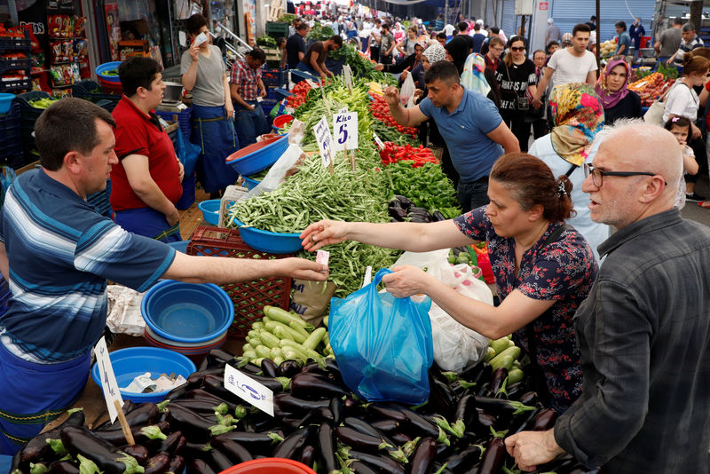 Turkey's inflation seen tumbling briefly to single digits in September: Reuters poll