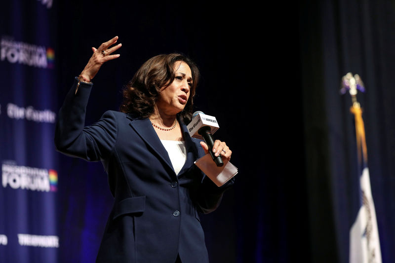 U.S. Senator Kamala Harris raises $11.6 million in third quarter, trailing previous haul