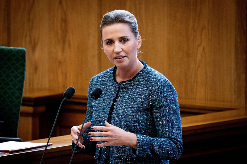 © Reuters. FILE PHOTO: The opening of the Danish Parliament at Christiansborg Palace in Copenhagen