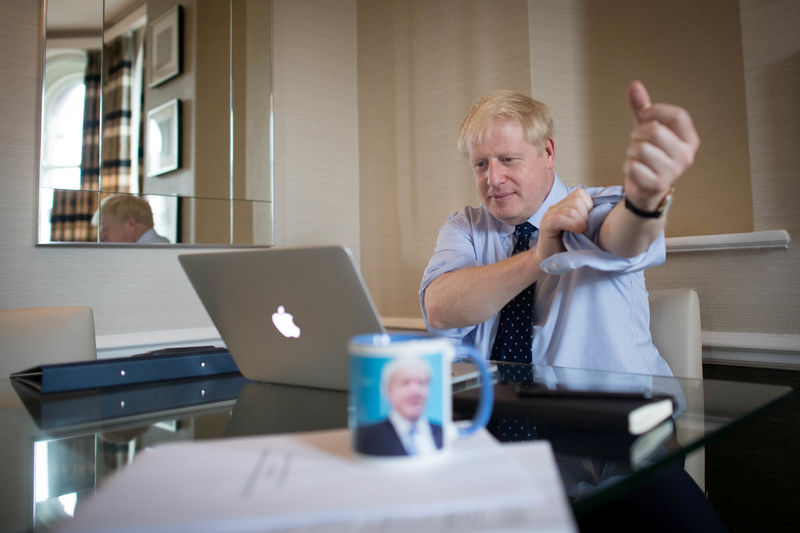 © Reuters. El primer ministro británico Boris Johnson en Manchester