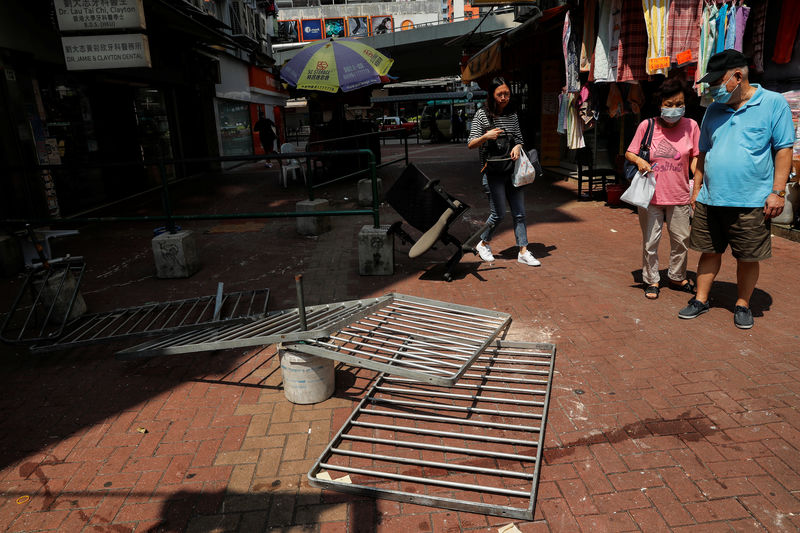 Hong Kong August retail sales worst on record as protests escalate