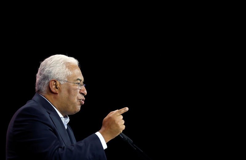 Portugal PM's party leads for Sunday election, but race heats up