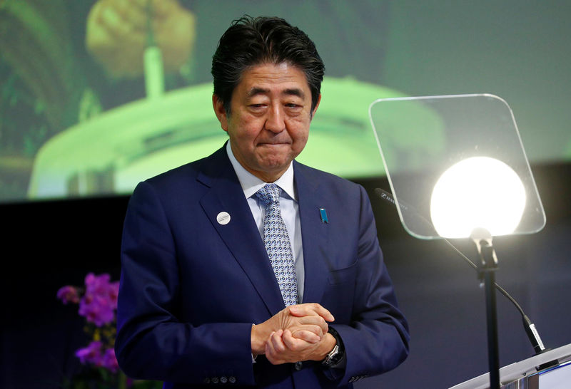 Japan's Abe pledges economic support steps if risks intensify