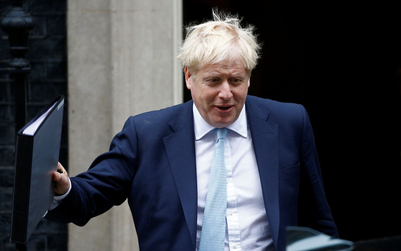 © Reuters. Premiê britânico, Boris Johnson