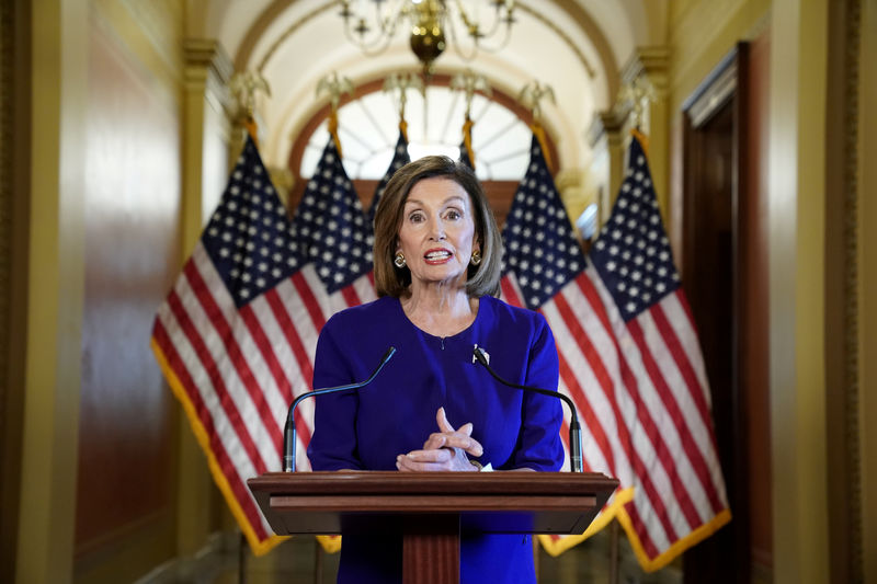 Trump amps up complaints, says Pelosi may be guilty of treason