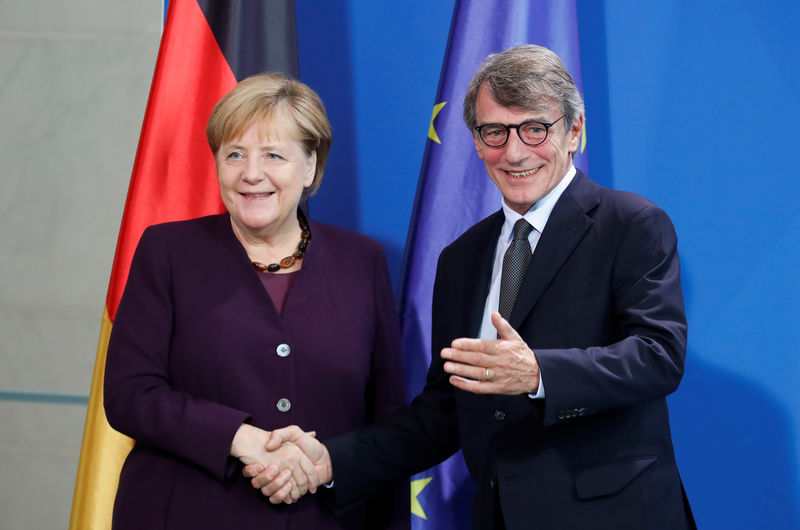 Merkel to discuss Brexit with visiting European Parliament head