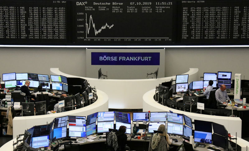 Trade angst, Brexit battle rattle European stocks, bond yields dip