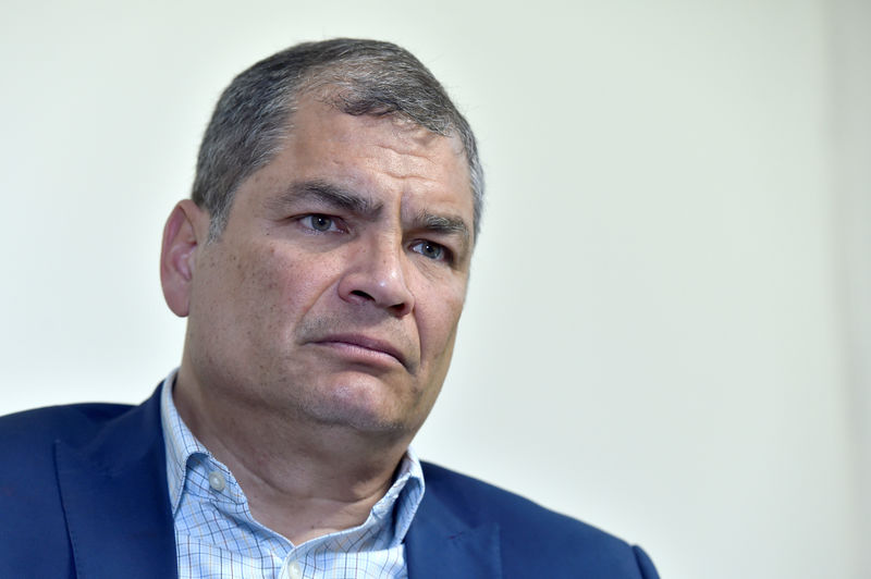 El expresidente de Ecuador Correa niega estar planeando un golpe de Estado desde el exilio
