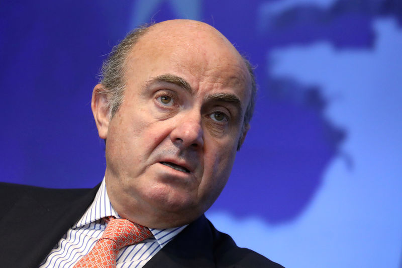 © Reuters. Vice-presidente do Banco Central Europeu, Luis de Guindos