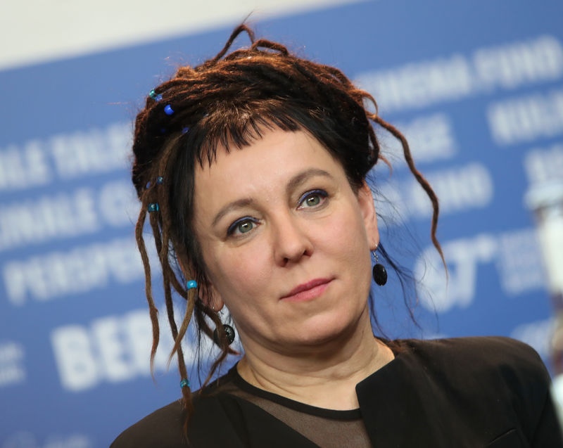 © Reuters. LA POLONAISE OLGA TOKARCZUK PRIX NOBEL DE LITTÉRATURE 2018