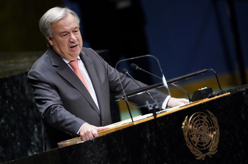 الأمين العام للأمم المتحدة يدعو لوقف تصعيد الصراع في سوريا