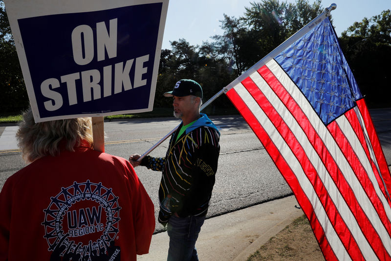 As GM workers picket, Michigan's economy feels the chill