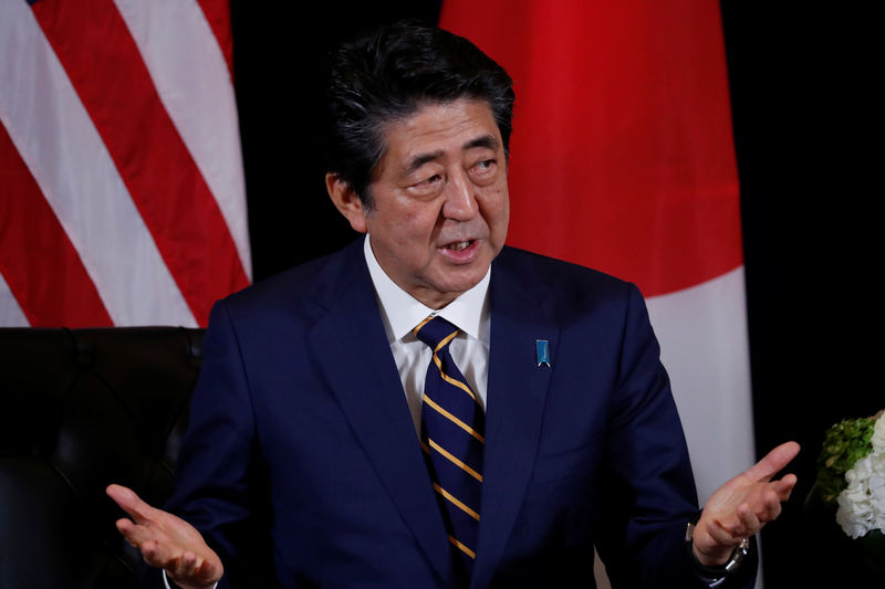 日米安保、米側から改定の要求ない＝安倍首相