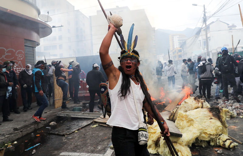 Equador e manifestantes ainda estão longe de acordo após 9 dias de protestos