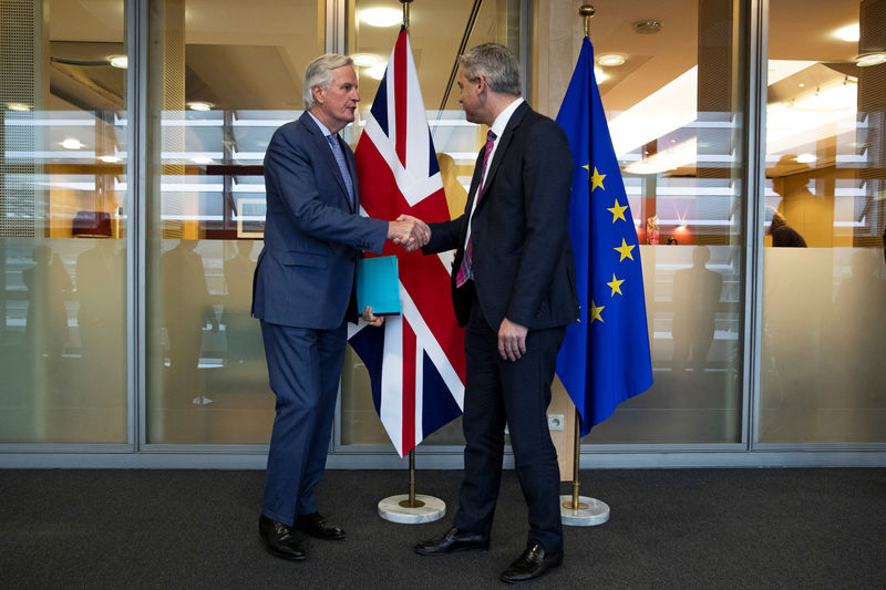 EU, Britain enter intense Brexit talks as UK departure date looms
