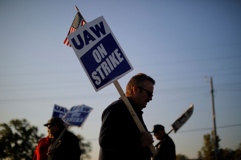 UAW boosts strike pay as GM walkout continues