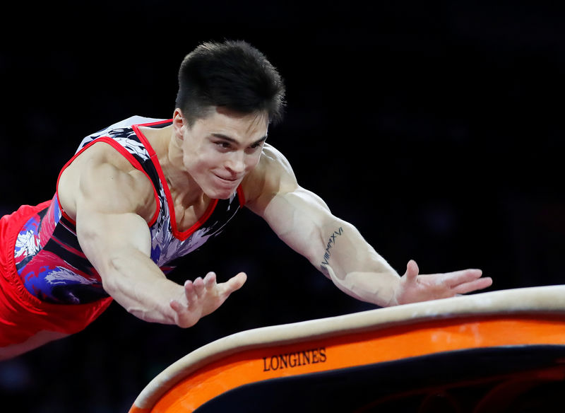 Gymnastics: Nagornyy claims vault gold as Russia raise the roof in Stuttgart