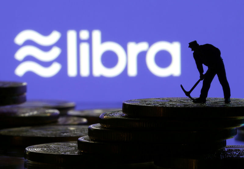 © Reuters. FILE PHOTO: Libra logo in illustration picture