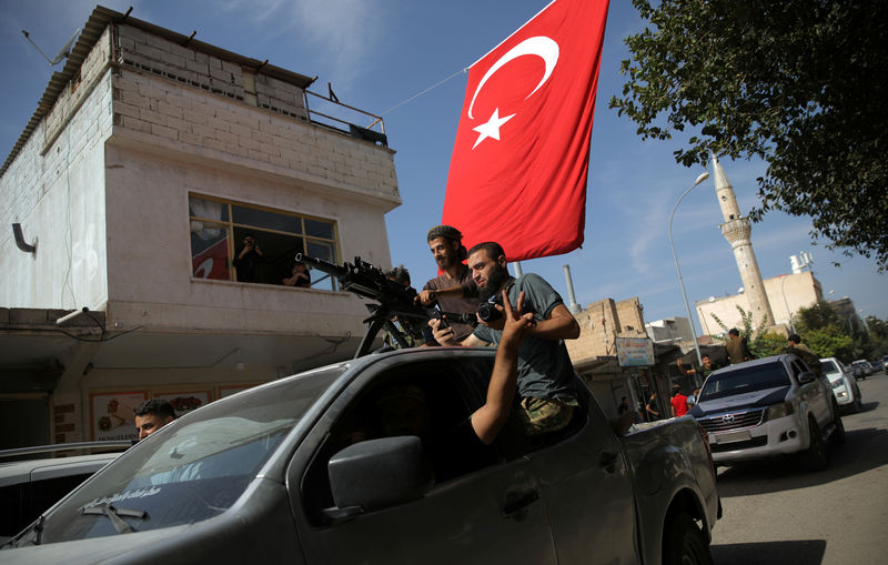 Turkey says Kurdish forces emptied Islamic State prison in northeast Syria