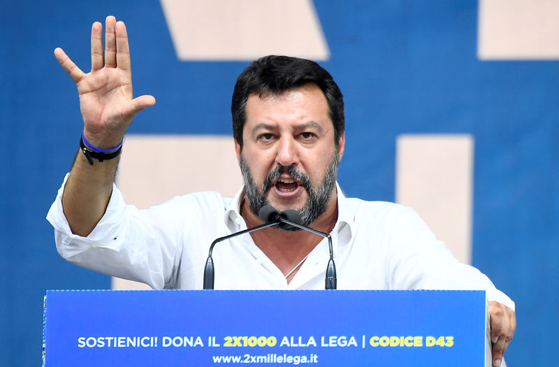 El euroescéptico italiano Salvini dice que el euro es &quot;irreversible&quot;