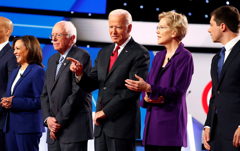 Biden rips Warren's credibility after contentious Democratic debate
