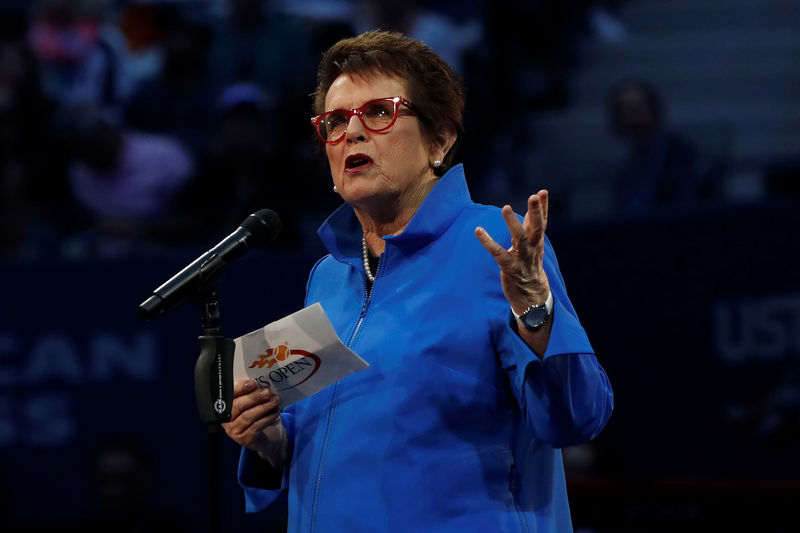 Billie Jean King says gender equity in sport far from realized