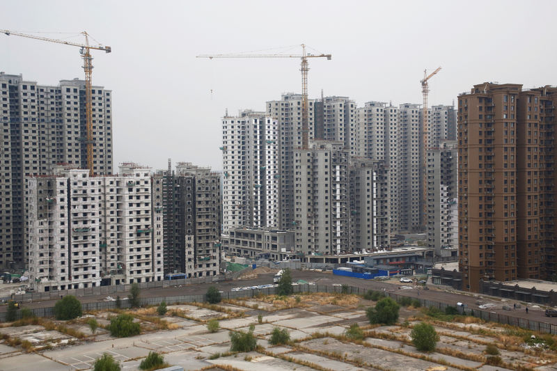 © Reuters. 中国不動産投資、1─9月は前年比＋10.5％　販売は小幅減