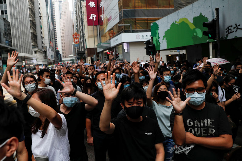 هونج كونج تستعد لمظاهرات جديدة مناهضة للحكومة
