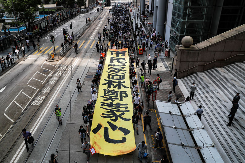 香港デモ隊、今週末も抗議活動を計画