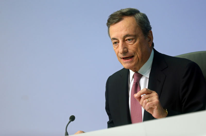 ECB's Draghi warns of bubble risk in the euro zone