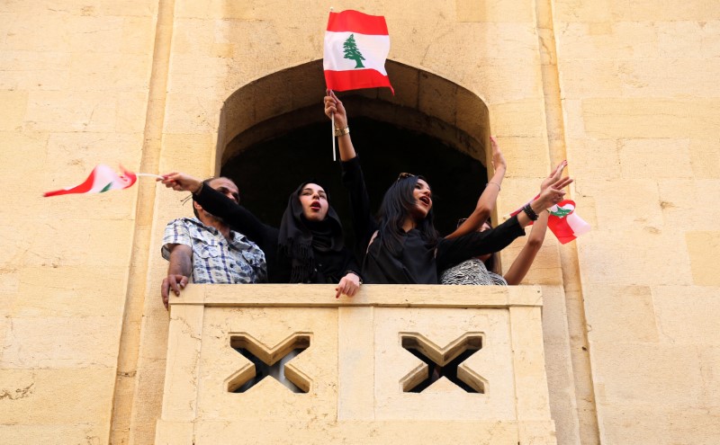Thousands take to Lebanon's streets in third day of anti-government protests