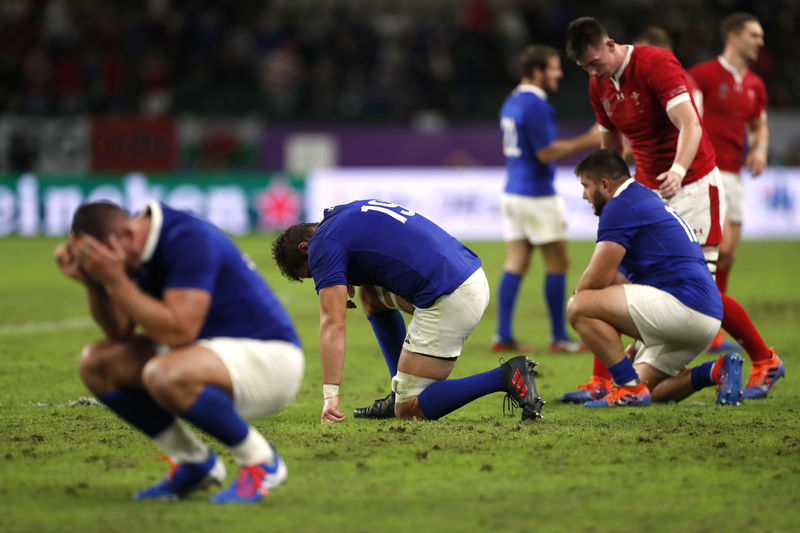 © Reuters. Rugby World Cup 2019 - Quarter Final - Wales v France