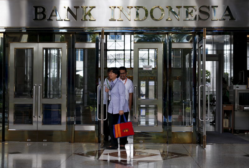 © Reuters. インドネシア中銀、4カ月連続の利下げ　予想通り