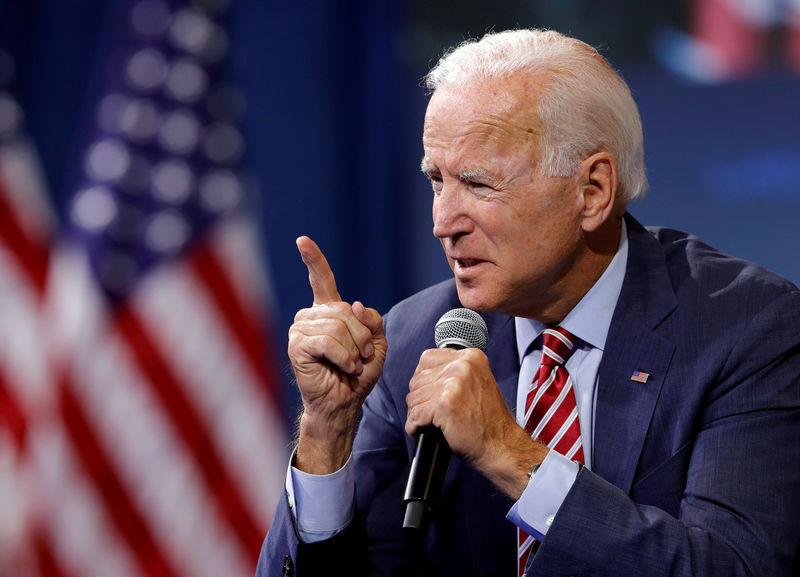 Fundraising slow, Biden softens opposition to super PAC money