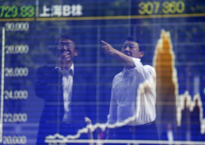 Asian shares stall, sterling falters amid Brexit, growth anxiety