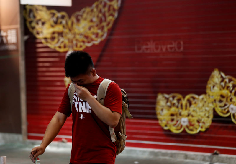 Hong Kong shops shutter as months of protest darken economic gloom