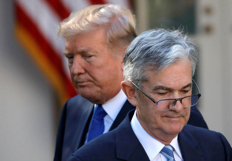 Trump blasts Fed as policymakers meet on rates