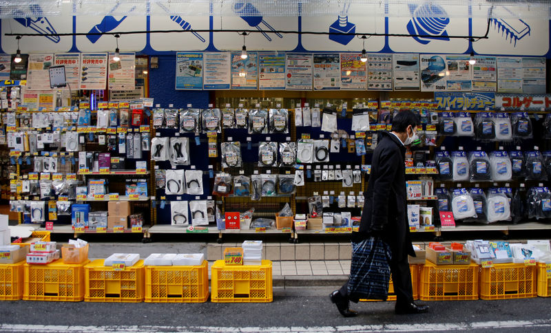 Japan retail sales rise most since 2014, but outlook murky