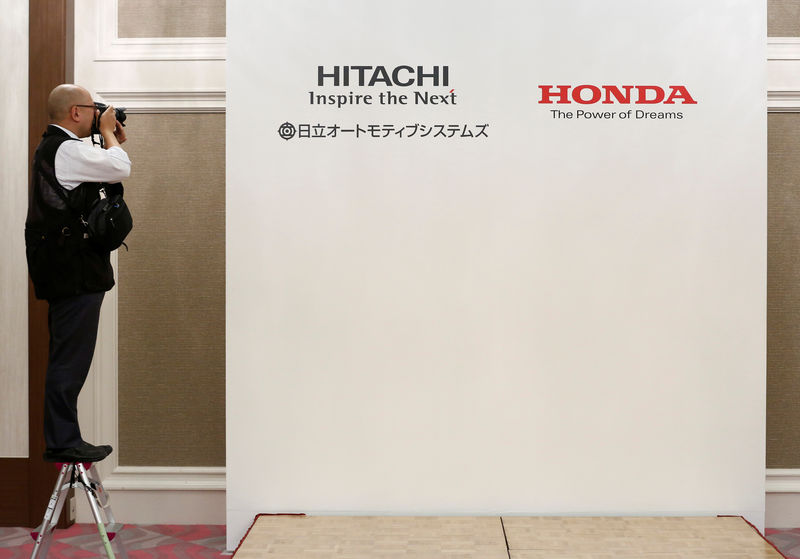 Hitachi, Honda suppliers to merge parts business to cut EV, self-driving costs