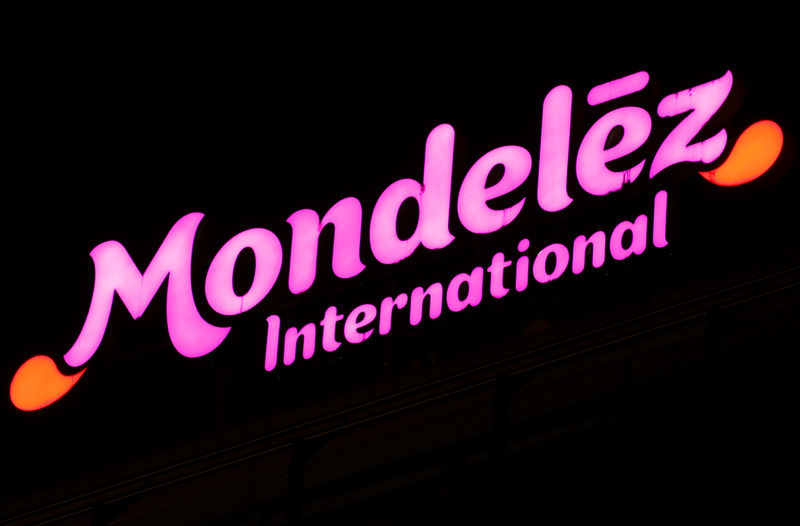 © Reuters. Логотип Mondelez International, Опфикон