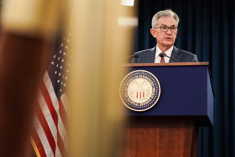 © Reuters. Jerome Powell holds news conference after Federal Open Market Committee meeting
